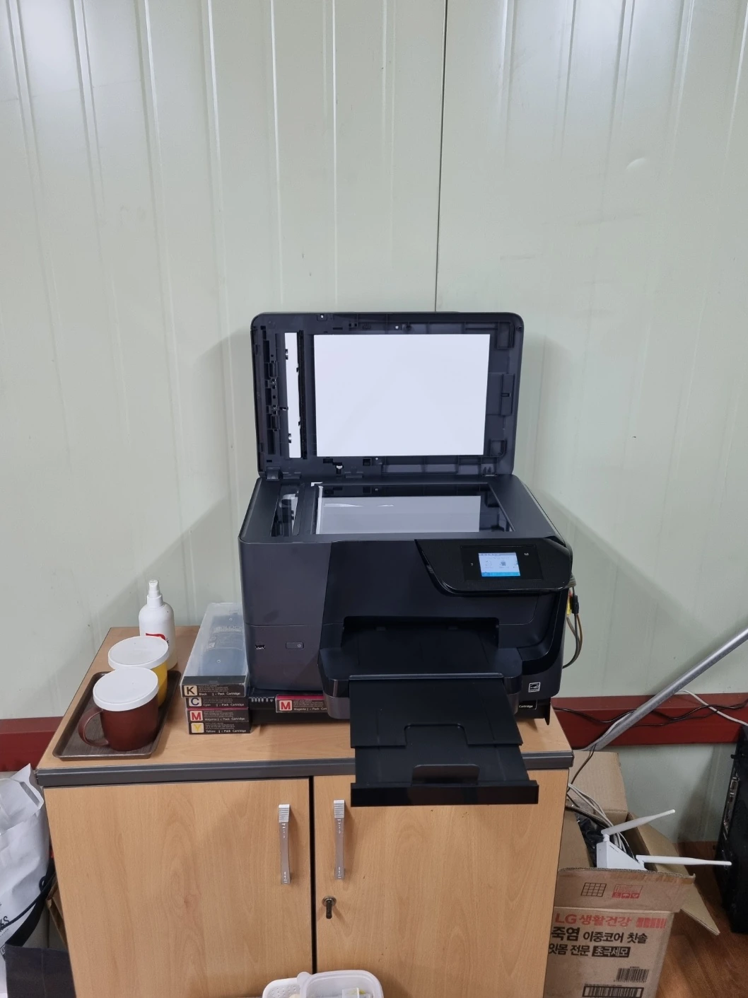 안산 HP8710 설치 모습
