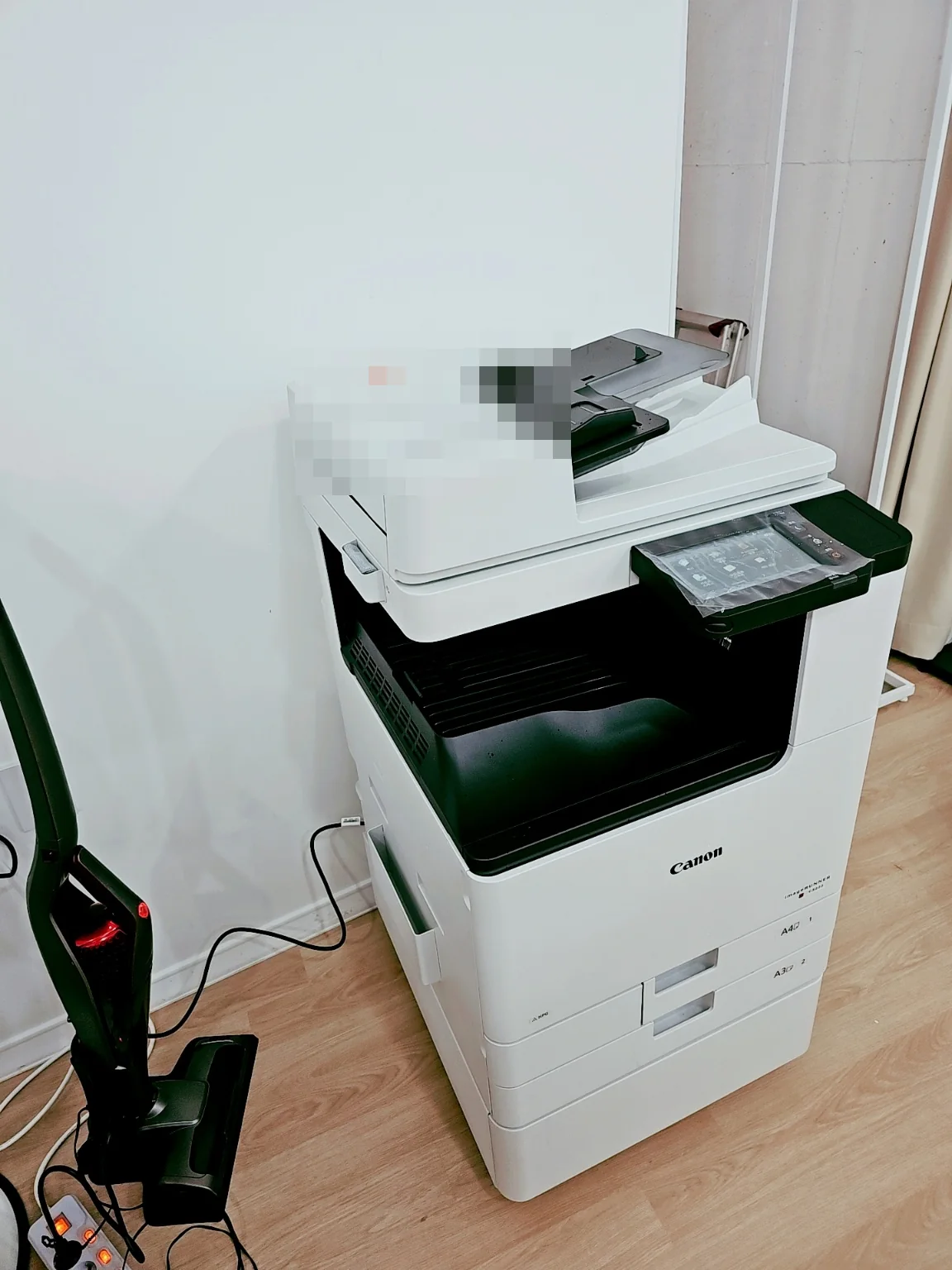 캐논 C3322 설치공간과 사용 동선