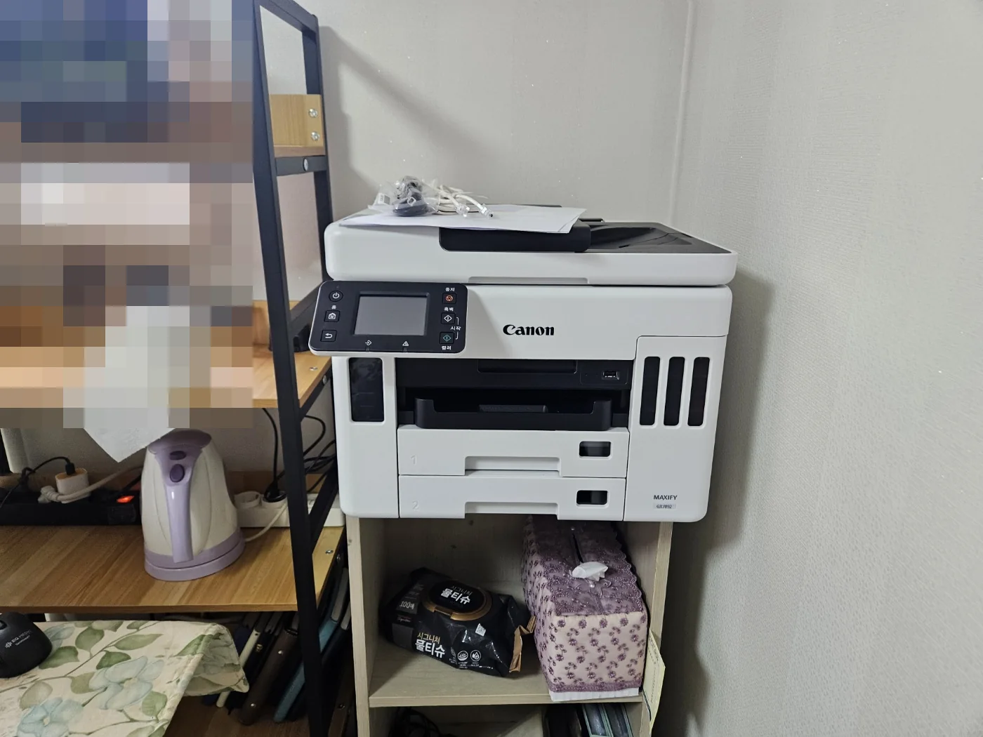 구로 GX7092 중고 복합기 정면