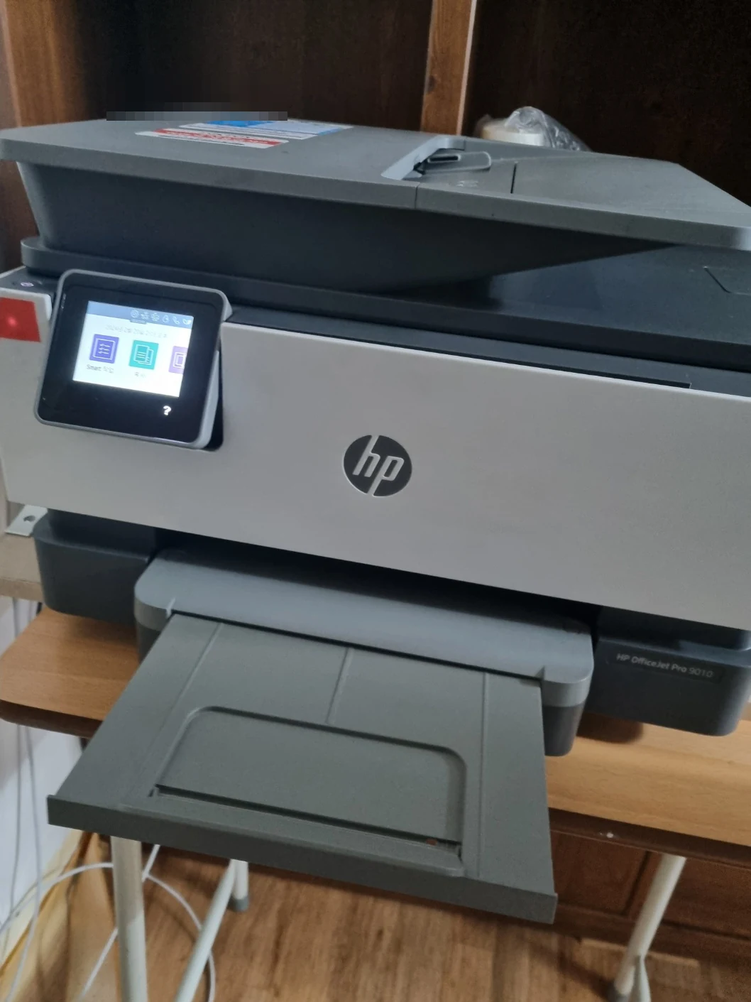 구로 사무실 HP 9010 복합기 전면 사용 모습