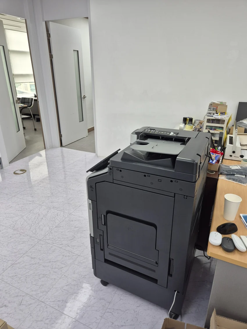 노원구 신도리코 D450 후면과 설치 동선